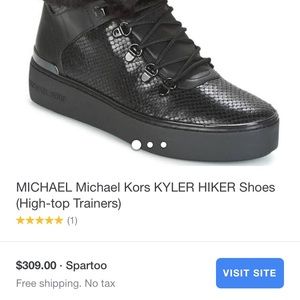 michael kors kyle hiker boots